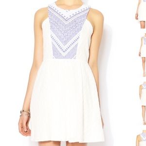 Flying Tomato embroidered cotton sundress large